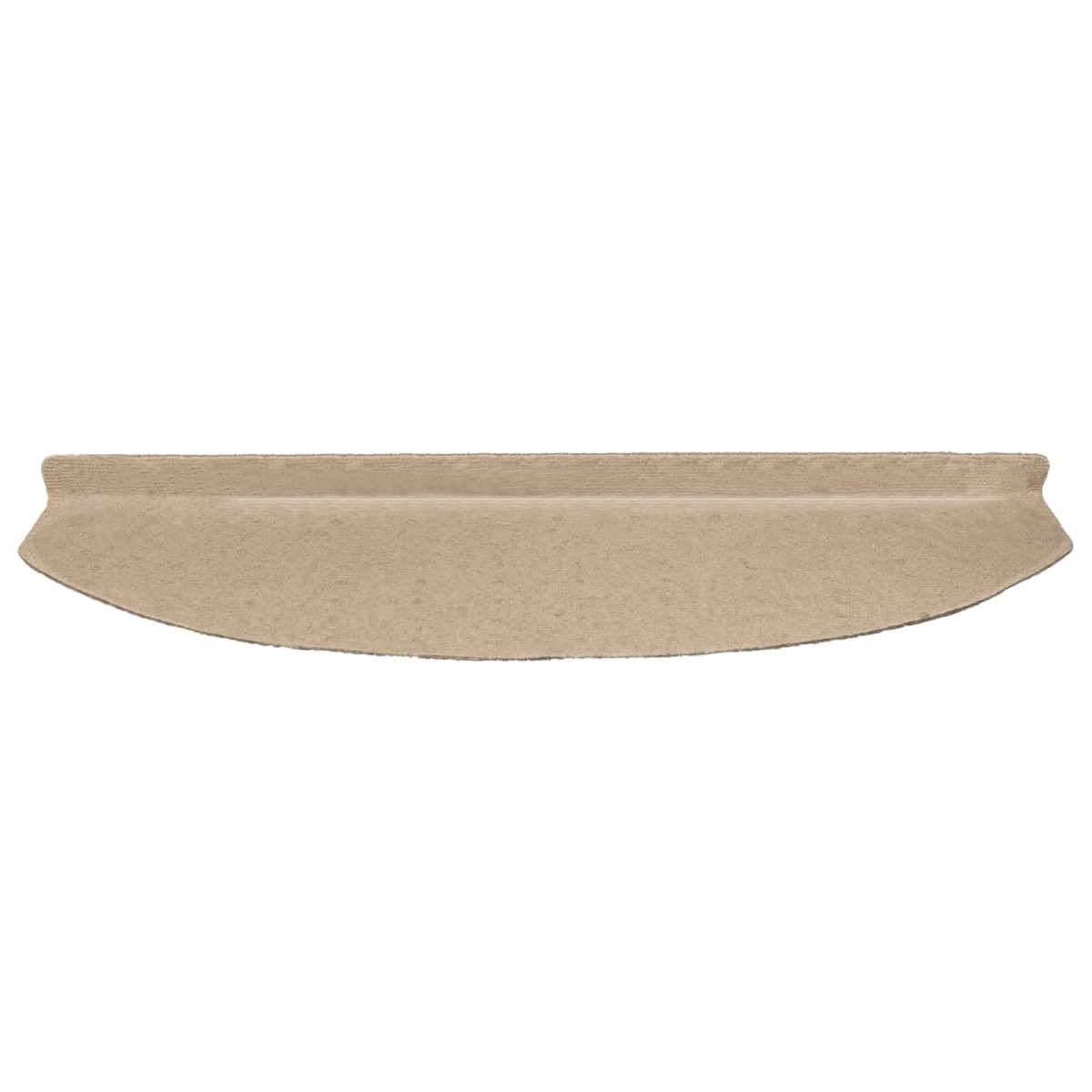 vidaXL Αυτοκόλλητα Ματ Σκαλοπατιών 15 τμχ. 80 x 24,5 x 3,5 εκ. Μόκα