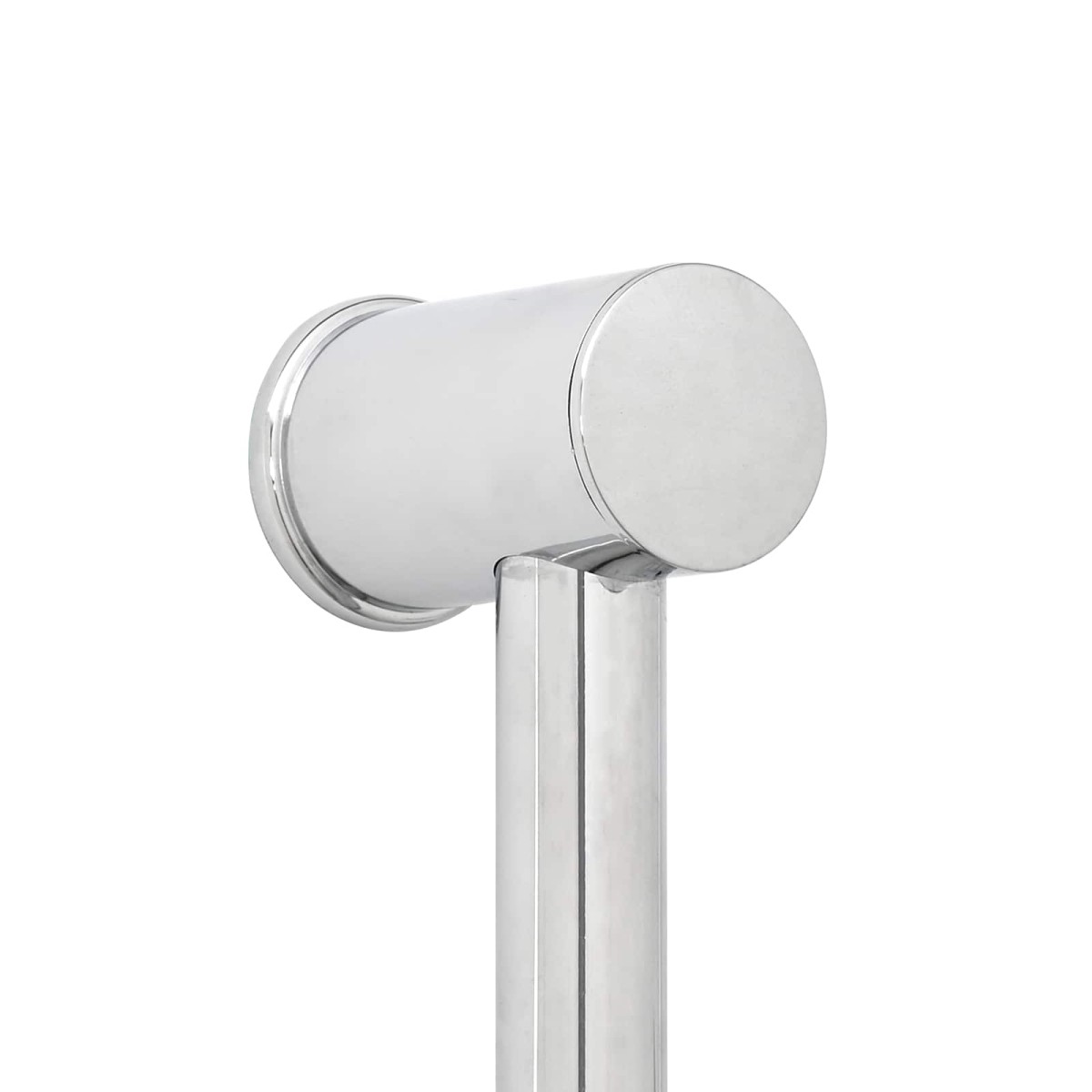 vidaXL Βάση Κεφαλής Ντους Χρωμέ 70 cm Ανοξείδωτο Ατσάλι