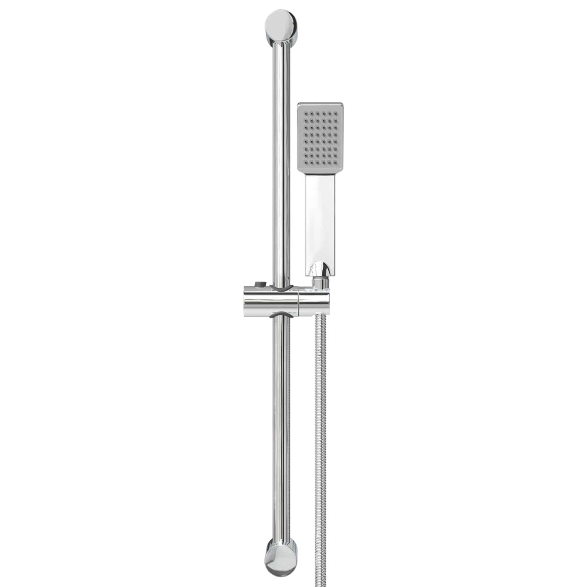 vidaXL Σετ Συστήματος Ντουζιέρας Χρωμέ 70 cm Ανοξείδωτο Ατσάλι