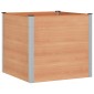 vidaXL Υπερυψωμένη Ζαρντινιέρα Καφέ 100 x 100 x 91 cm