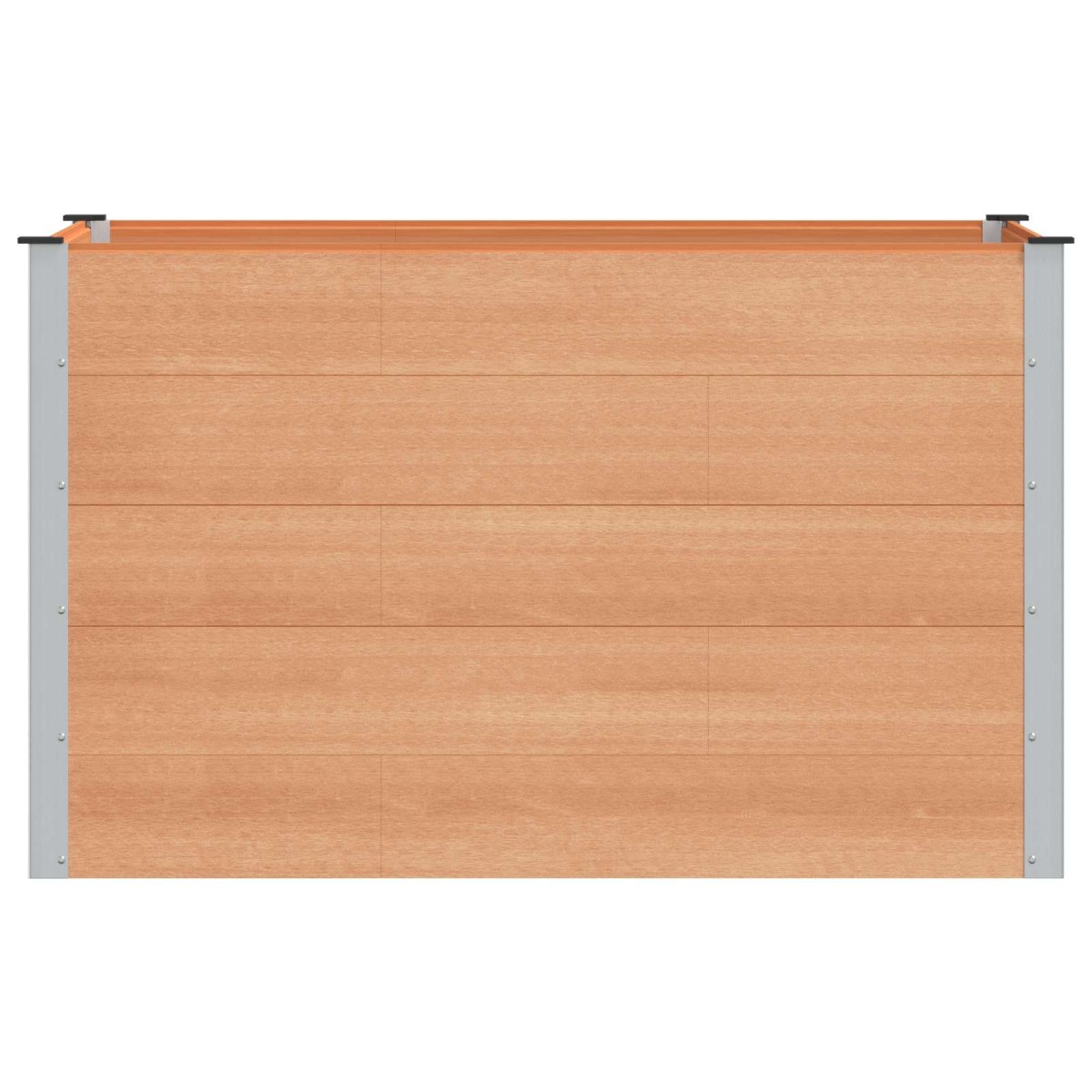 vidaXL Υπερυψωμένη Ζαρντινιέρα Καφέ 150 x 100 x 91 cm