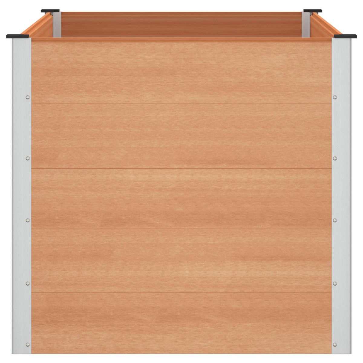 vidaXL Υπερυψωμένη Ζαρντινιέρα Καφέ 150 x 100 x 91 cm
