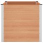 vidaXL Υπερυψωμένη Ζαρντινιέρα Καφέ 150 x 100 x 91 cm