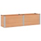 vidaXL Υπερυψωμένη Ζαρντινιέρα Καφέ 200 x 50 x 54 cm WPC και Αλουμίνιο