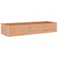 vidaXL Υπερυψωμένη Ζαρντινιέρα Καφέ 300 x 100 x 54 cm