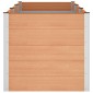 vidaXL Υπερυψωμένη Ζαρντινιέρα Καφέ 300 x 100 x 91 cm
