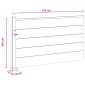 vidaXL Σετ Φράχτη 175 x 105 εκ WPC και Αλουμίνιο Μαύρο