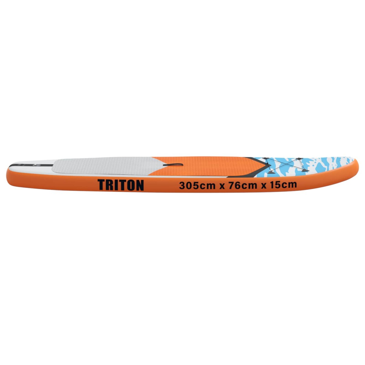 vidaXL Φουσκωτή σανίδα SUP TRITON 305 x 76 x 15 cm Μπλε για