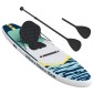 vidaXL SUP Board με κάθισμα 2 σε 1 APEX 305 x 76 x 15 cm Μπλε για