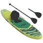 vidaXL SUP Board με κάθισμα 2 σε 1 POSEIDON 335 x 76 x 15 εκ. Πράσινο