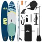 vidaXL SUP Board με κάθισμα 2 σε 1 APEX 335 x 76 x 15 εκ. Μπλε για