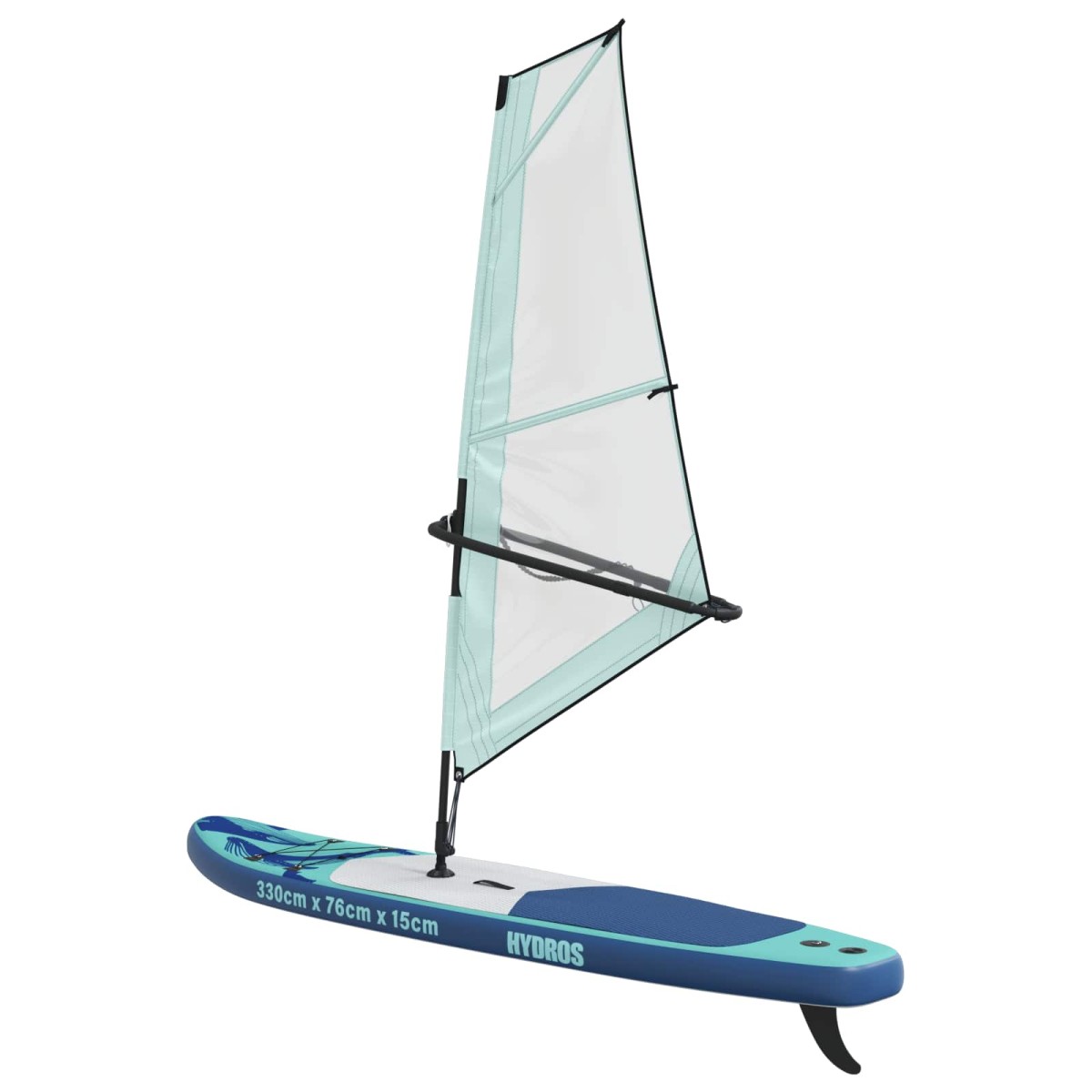 vidaXL Φουσκωτό SUP Board με Ιστιοφορία HYDROS 330 x 76 x 15 εκ για