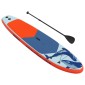 vidaXL Φουσκωτό SUP Board με Ιστιοφορία SCYLLA 330 x 76 x 15 εκ Μπλε