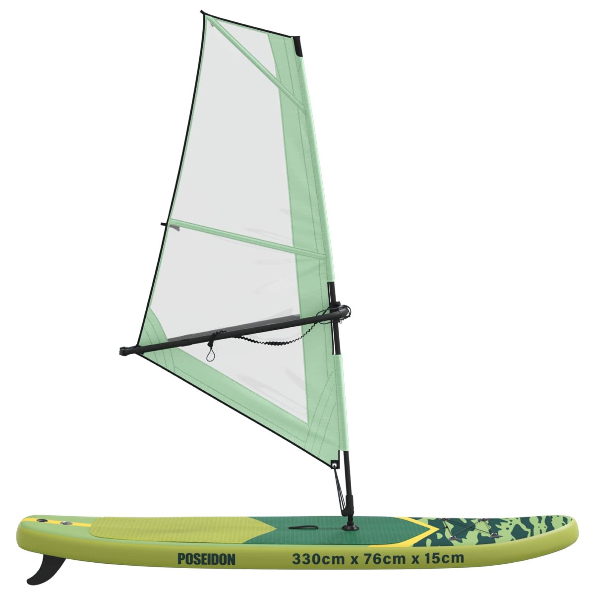 vidaXL Φουσκωτό SUP Board με Ιστιοφορία POSEIDON 330 x 76 x 15 εκ για