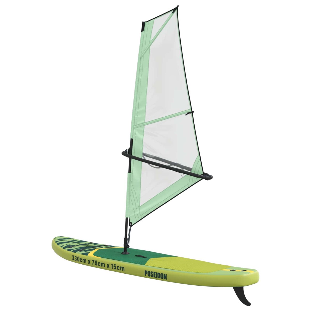 vidaXL Φουσκωτό SUP Board με Ιστιοφορία POSEIDON 330 x 76 x 15 εκ για