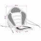 vidaXL Κάθισμα Πλοήγησης 52 x 31 x 45 εκ. Λυοσέλ Μαύρο