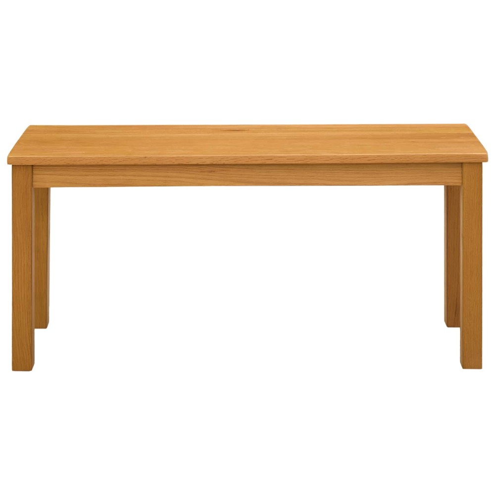 vidaXL Καθιστικό Σαλονιού 95 x 32 x 45 εκ. Στερεό Ξύλο Δρυός Φυσικό