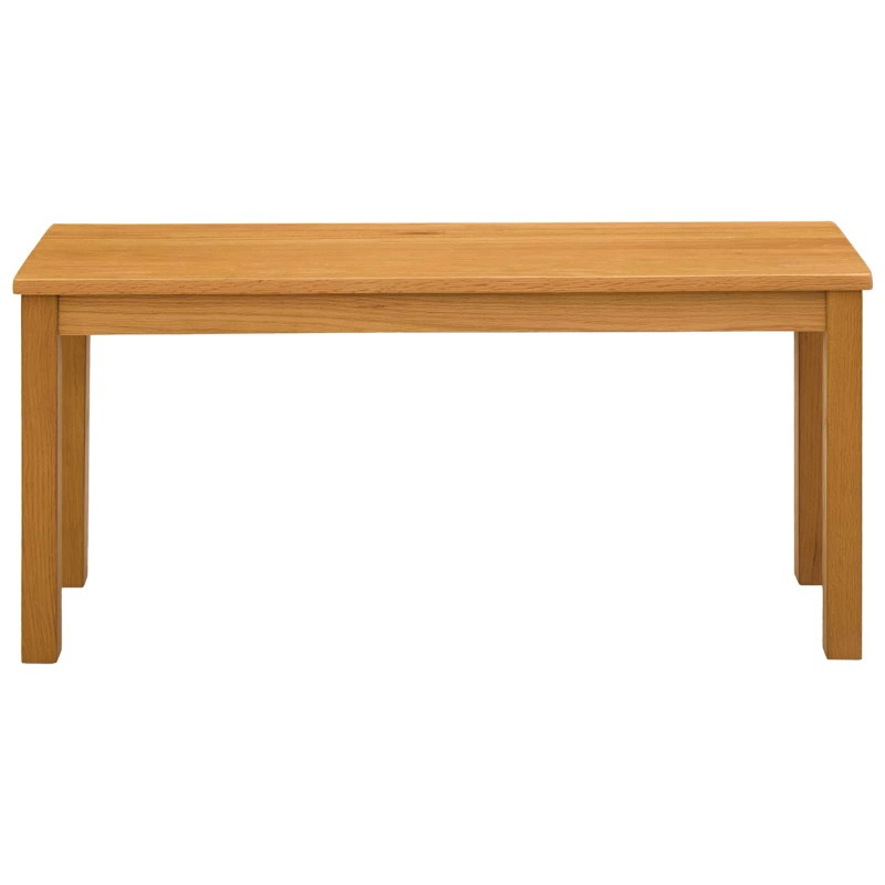 vidaXL Καθιστικό Σαλονιού 95 x 32 x 45 εκ. Στερεό Ξύλο Δρυός Φυσικό