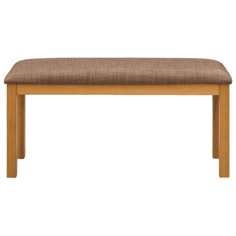 vidaXL Καθιστικό Σαλονιού 95 x 32 x 45 εκ. Στερεό Ξύλο Δρυός Γκρι