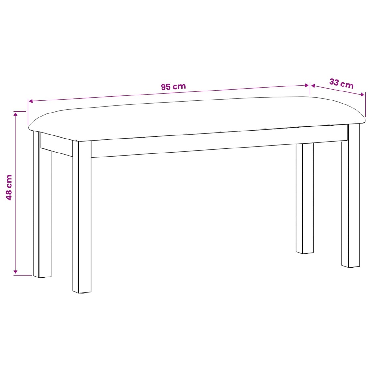 vidaXL Καθιστικό Σαλονιού 95 x 32 x 45 εκ. Στερεό Ξύλο Δρυός Γκρι