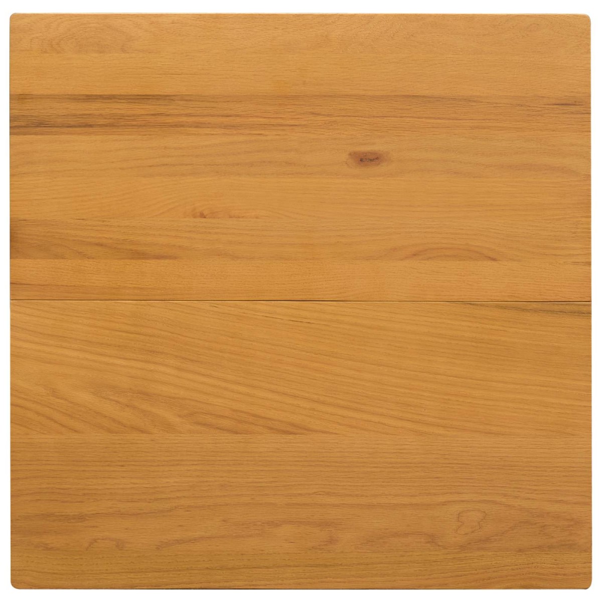 vidaXL Τραπεζαρία 75 x 75 x 75,5 εκ Στερεό Ξύλο Δρυός Φυσικό τετράγωνο