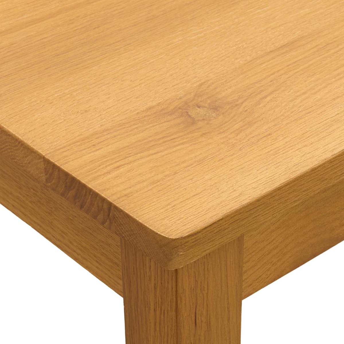vidaXL Τραπεζαρία 75 x 75 x 75,5 εκ Στερεό Ξύλο Δρυός Φυσικό τετράγωνο
