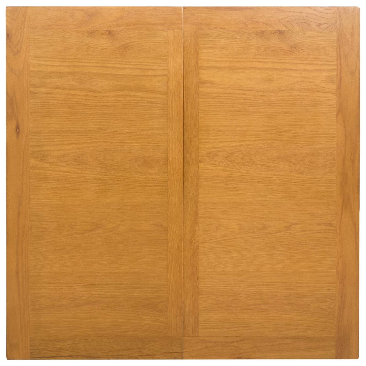 vidaXL Τραπεζαρία 90 x 90 x 75 cm Στερεό Ξύλο Δρυός Φυσικό τετράγωνο