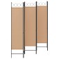 vidaXL Διαχωριστικό Δωματίου 6-Πάνελ Μπεζ 240 x 180 cm Ύφασμα