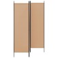 vidaXL Διαχωριστικό Δωματίου Μπεζ 150 x 180 cm Ύφασμα