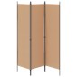 vidaXL Διαχωριστικό Δωματίου Μπεζ 150 x 180 cm Ύφασμα