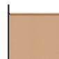 vidaXL 3-Panel Room Divider Μπεζ 260 x 180 cm Ύφασμα