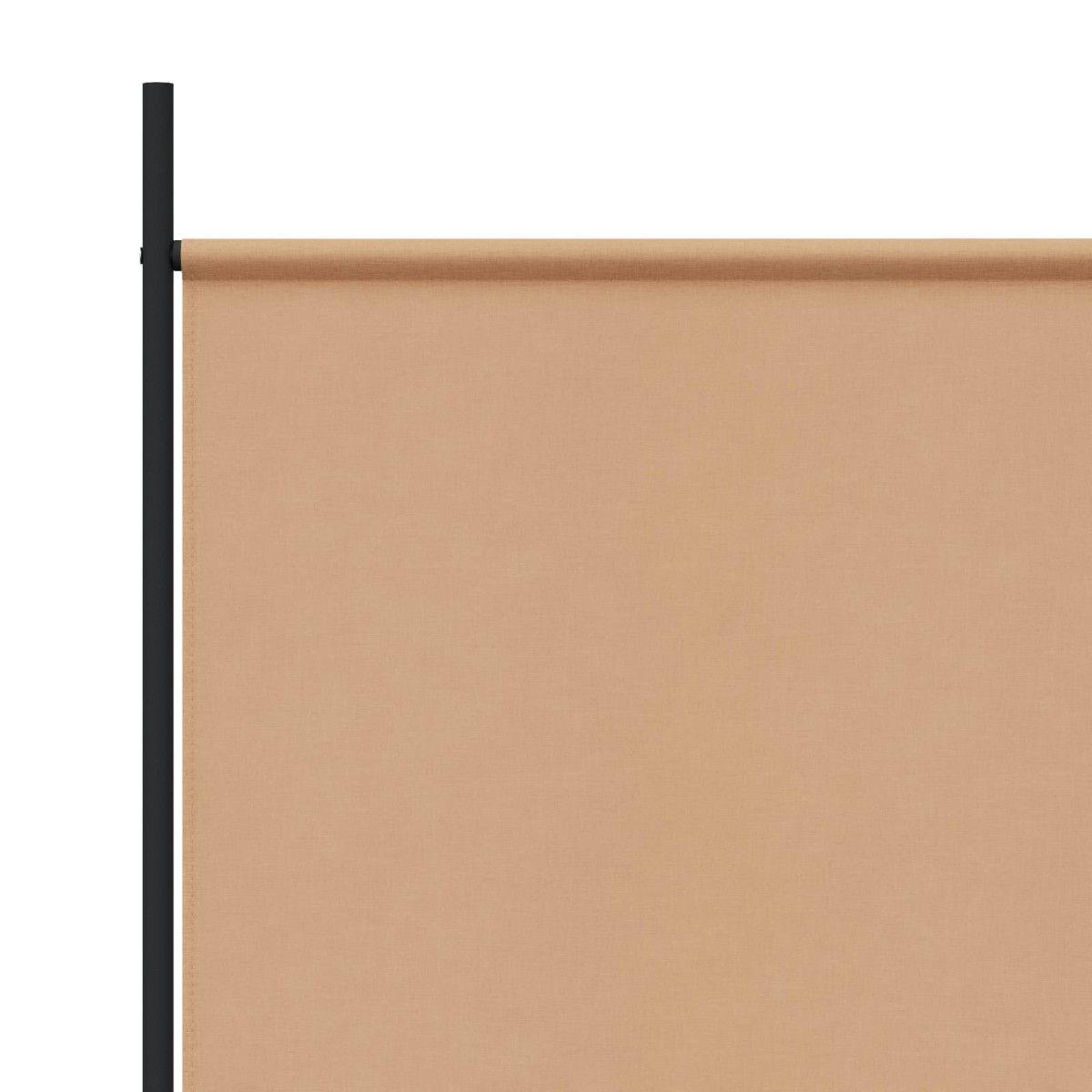 vidaXL Μονοπλάκι Διαχωριστής Δωματίου Μπεζ 175 x 180 cm Ύφασμα