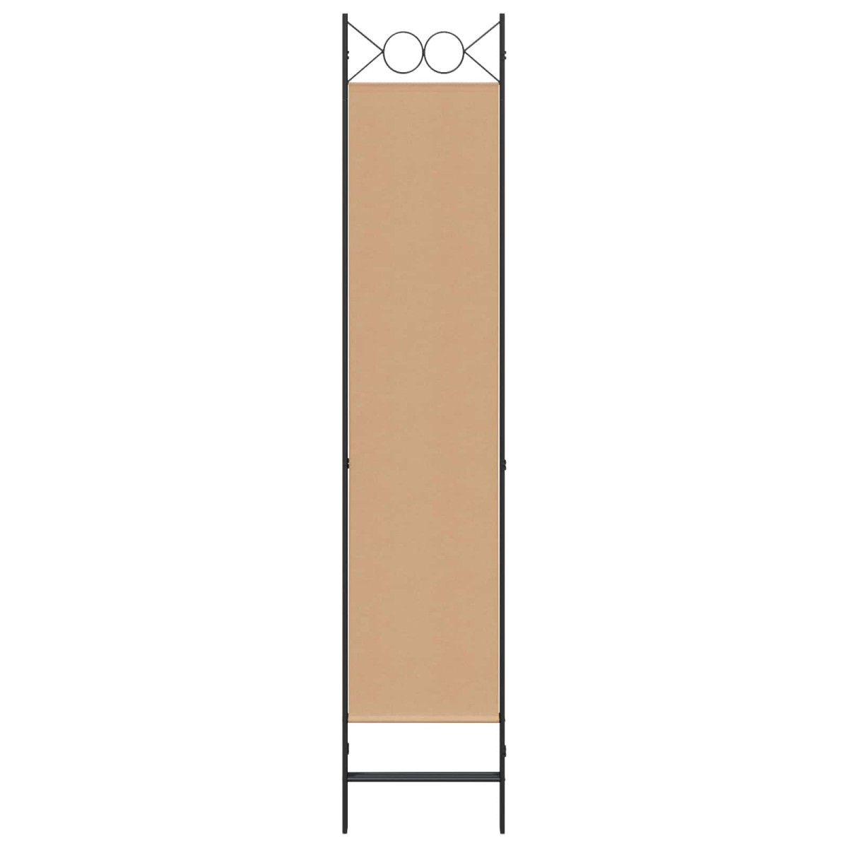 vidaXL 3-Panel Room Divider Μπεζ 120 x 200 cm Ύφασμα