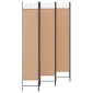 vidaXL Διαχωριστικό Δωματίου 6-Πάνελ Μπεζ 240 x 220 cm Ύφασμα