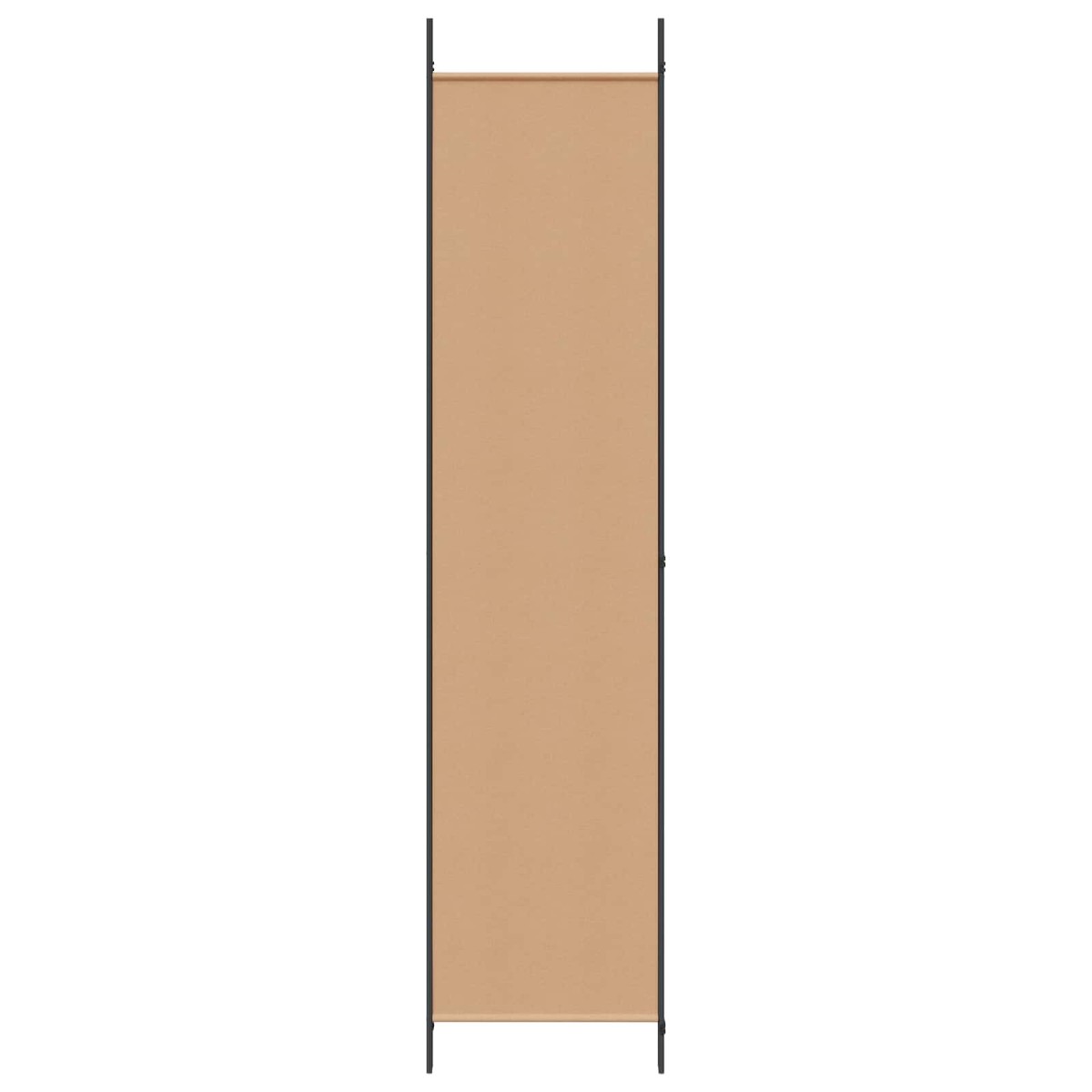 vidaXL 3-Panel Room Divider Μπεζ 150 x 220 cm Ύφασμα