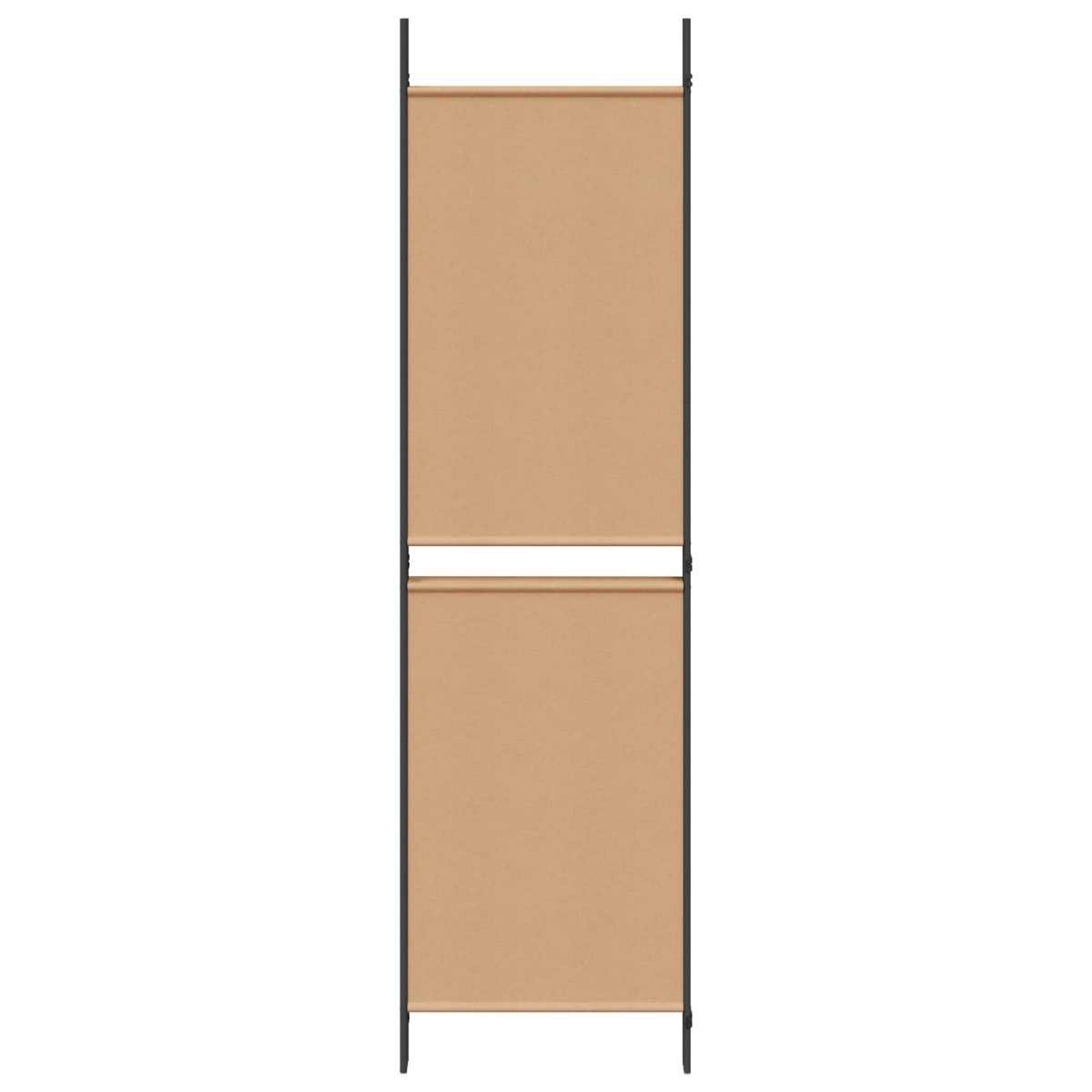 vidaXL Διαχωριστικό Δωματίου 4-Πανέλων Μπεζ 200 x 180 cm Ύφασμα