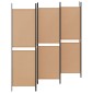 vidaXL Διαχωριστικό Δωματίου 6-Πάνελ Μπεζ 300 x 180 cm Ύφασμα