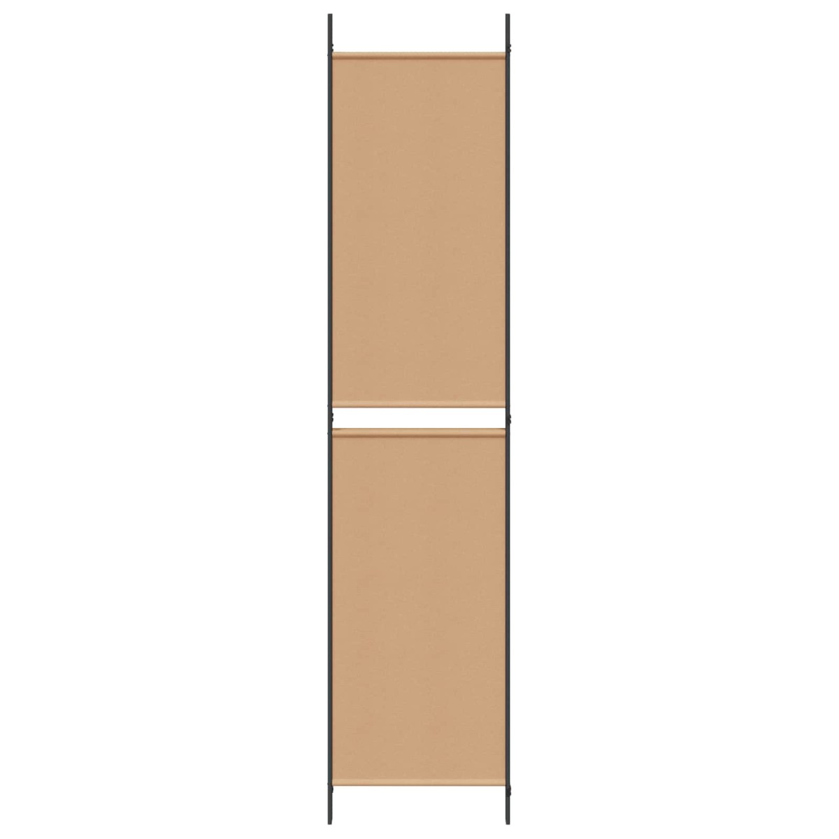 vidaXL 3-Panel Room Divider Μπεζ 150 x 220 cm Ύφασμα