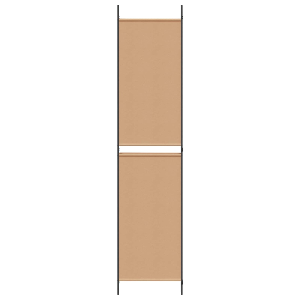 vidaXL Διαχωριστικό Δωματίου 4 Πάνελ Μπεζ 200 x 220 cm Ύφασμα