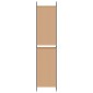 vidaXL Διαχωριστικό Δωματίου 6-Πάνελ Μπεζ 300 x 220 cm Ύφασμα
