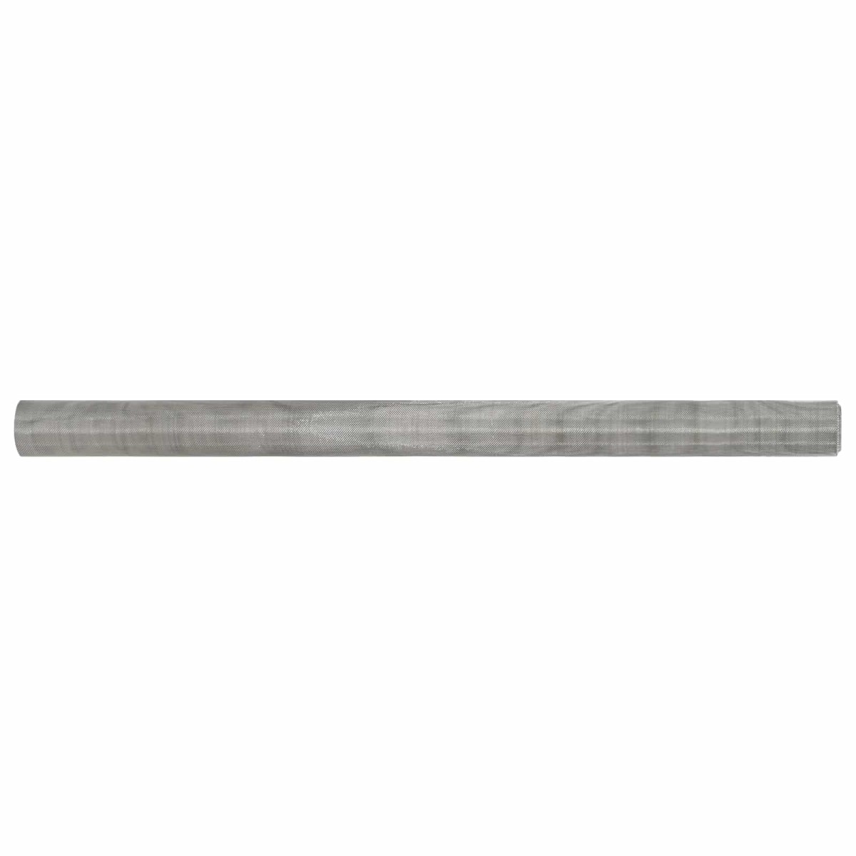 vidaXL Πλέγμα Οθόνης 100 x 500 cm 20 Mesh Ανοξείδωτο Ατσάλι 201 Ασημί