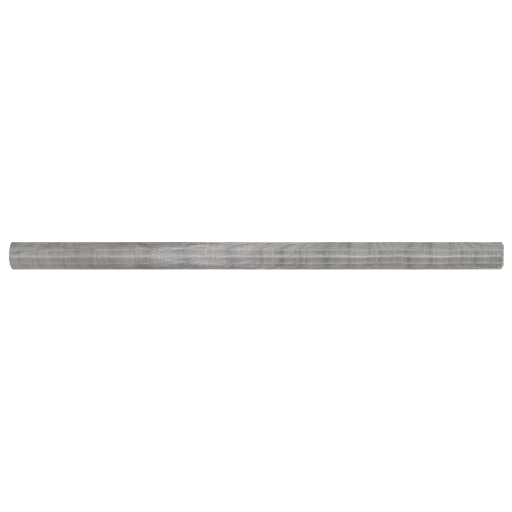vidaXL Πλέγμα Οθόνης 120 x 500 cm 20 Mesh Ανοξείδωτο Ατσάλι 201 Ασημί