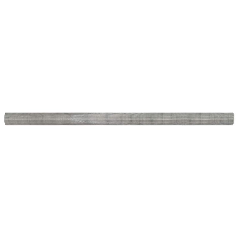 vidaXL Πλέγμα Οθόνης 120 x 500 cm 20 Mesh Ανοξείδωτο Ατσάλι 201 Ασημί
