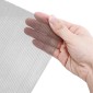 vidaXL Πλέγμα Οθόνης 100 x 500 cm 30 Mesh Ανοξείδωτο Ατσάλι 201 Ασημί