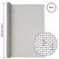 vidaXL Πλέγμα Οθόνης 100 x 500 cm 30 Mesh Ανοξείδωτο Ατσάλι 201 Ασημί