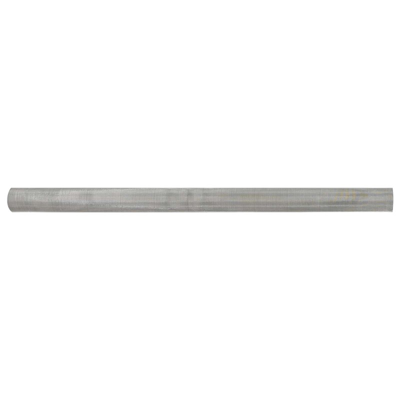 vidaXL Πλέγμα Οθόνης 100 x 1000 cm 30 Mesh Ανοξείδωτο Ατσάλι 201 Ασημί
