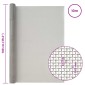 vidaXL Πλέγμα Οθόνης 100 x 1000 cm 30 Mesh Ανοξείδωτο Ατσάλι 201 Ασημί