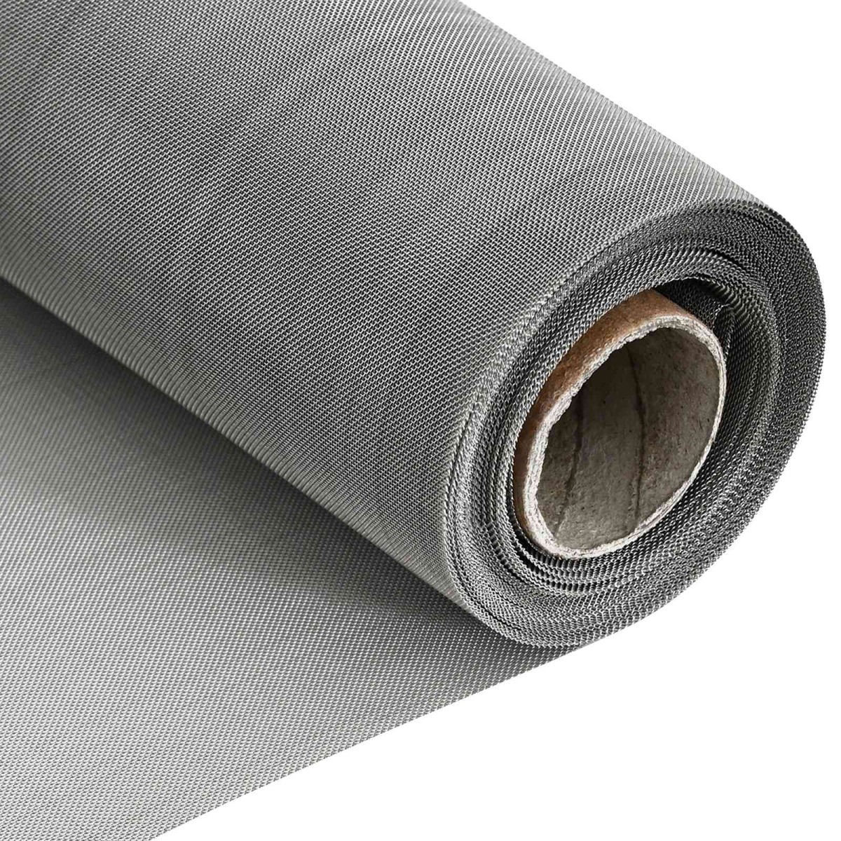 vidaXL Πλέγμα Οθόνης 80 x 500 cm 60 Mesh Ανοξείδωτο Ατσάλι 201 Ασημί