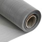 vidaXL Πλέγμα Οθόνης 80 x 500 cm 60 Mesh Ανοξείδωτο Ατσάλι 201 Ασημί