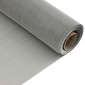 vidaXL Πλέγμα Οθόνης 120 x 500 cm 60 Mesh Ανοξείδωτο Ατσάλι 201 Ασημί